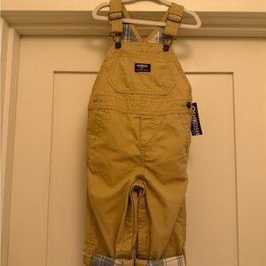 OshKosh B'gosh Khaki Overalls